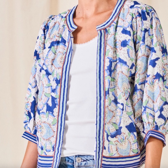 Brand New with Tags NWT M.A.B.E. Jacket large L Boho chic cute spring staple! - Picture 4 of 7